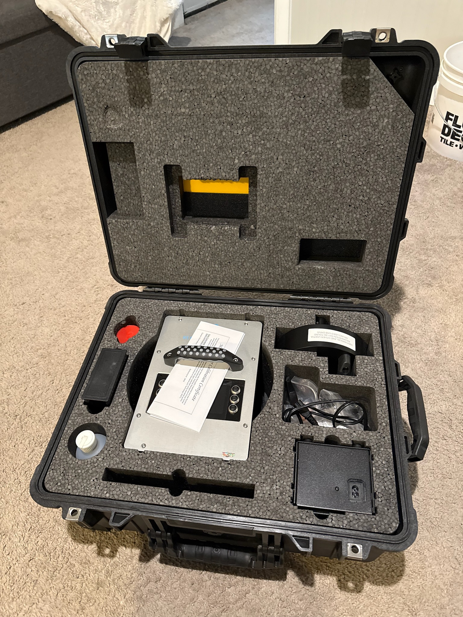 Slip resistance testing with BOT-3000E